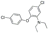 4,4-DICHLORO-2-(N,N-DIETHYLAMINO)DIPHENYL ETHER 结构式