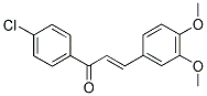 4'-CHLORO-3,4-DIMETHOXYCHALCONE 结构式