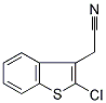2-CHLOROBENZO(B)THIOPHENE-3-ACETONITRILE 结构式