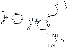 N-ALPHA-CBZ-L-CITRULLINE-P-NITROANILIDE 结构式