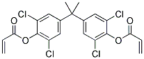 2,2',6,6'-TETRACHLORO BISPHENOL ''A'' DIACRYLATE 结构式