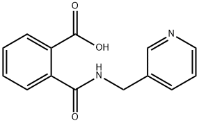 N-PYRIDIN-3-YLMETHYL-PHTHALAMIC ACID 结构式