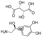 D-NORADRENALINE HYDROGEN L-TARTRATE 结构式