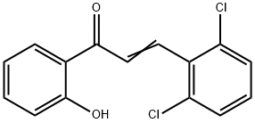 2,6-DICHLORO-2'-HYDROXYCHALCONE 结构式