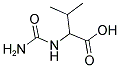 3-Methyl-2-ureido-butyric acid 结构式