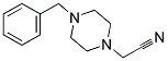 (4-Benzylpiperazin-1-yl)acetonitrile 结构式