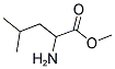 2-Amino-4-methyl-pentanoic acid methyl ester 结构式