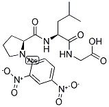 2,4-DINITROPHENYL-L-PROLYL-L-LEUCYLGLYCINE 结构式