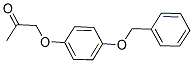 (4-(BENZYLOXY)-PHENOXY)-2-PROPANONE 结构式