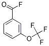 3-(TRIFLUOROMETHOXY)BENZOYL FLUORIDE 结构式