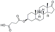 DEHYDROEPIANDROSTERONE HEMISUCCINATE 结构式