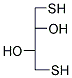 1,4-DITHIO-2,3-BUTANEDIOL 结构式