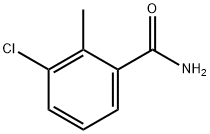 3-CHLORO-2-METHYLBENZAMIDE 结构式
