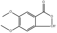 1(3H)-异苯并呋喃酮,5,6-二甲氧基- 结构式