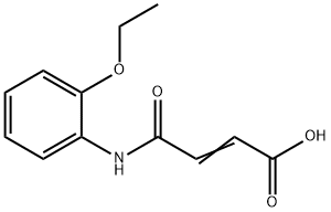 3-(2-ETHOXY-PHENYLCARBAMOYL)-ACRYLIC ACID 结构式