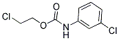 2-CHLOROETHYL N-(3-CHLOROPHENYL)CARBAMATE 结构式