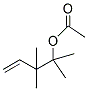 2,3,3-TRIMETHYL-4-PENTEN-2-OL ACETATE 结构式