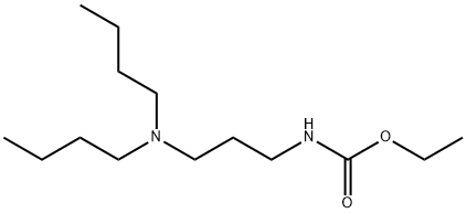 ETHYL N-(3-(DIBUTYLAMINO)PROPYL)CARBAMATE 结构式