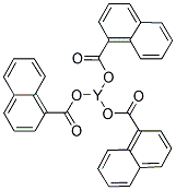 萘酸钇 结构式