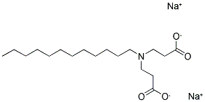 DISODIUM-N-LAURYL-B-IMINO DIPROPIONATE 结构式