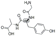 H-GLY-TYR-ALA-OH 结构式