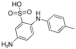 5-AMINO-2-P-TOLUIDINOBENZENESULFONIC ACID 结构式