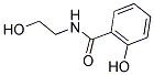 N-(2-HYDROXYETHYL)SALICYLAMIDE 结构式