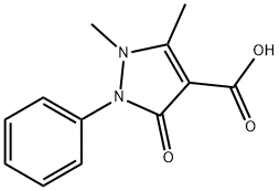 4-安替比林羧酸 结构式