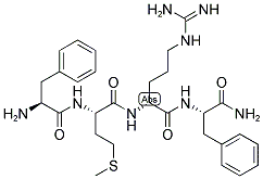 PHE-MET-D-ARG-PHE-NH2 结构式