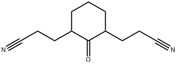 2-OXO-1,3-CYCLOHEXANEDIPROPIONITRILE 结构式