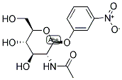 3-NITROPHENYL-2-ACETAMIDO-2-DEOXY-BETA-D-GLUCOPYRANOSIDE 结构式