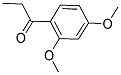 2',4'-DIMETHOXYPROPIOPHENONE 结构式