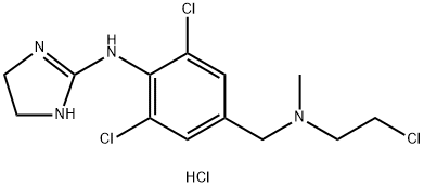 THYLCLONIDINE 二盐酸盐 结构式