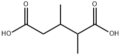 2,3-DIMETHYLGLUTARIC ACID 结构式