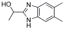 1-(5,6-DIMETHYL-1H-BENZOIMIDAZOL-2-YL)-ETHANOL 结构式
