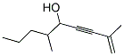 2,6-DIMETHYL-1-NONEN-3-YN-5-OL 结构式