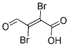 (2E)-2,3-DIBROMO-4-OXOBUT-2-ENOIC ACID 结构式