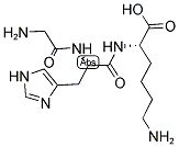 GLY-HIS-LYS: GHK 结构式