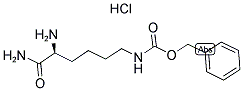 H-LYS(Z)-NH2 HCL 结构式