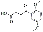 3-(2',5'-DIMETHOXYBENZOYL)PROPIONIC ACID 结构式