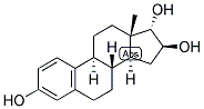 1,3,5(10)-Estratrien-3,16-beta, 17-alpha-triol 结构式