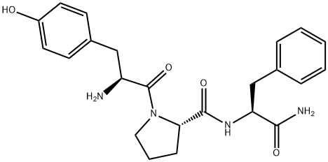 TYR-PRO-PHE-NH2 结构式
