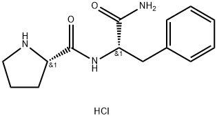 H-PRO-PHE-NH2 · HCL 结构式