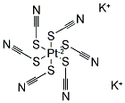 PLATINUM POTASSIUM THIOCYANATE 结构式