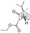 (+)-CAMPHORCARBOXYLIC ACID ETHYL ESTER 结构式