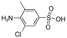 2-Amino-3-chlorotoluene-5-sulfonic acid 结构式