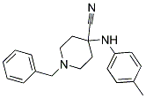 1-Benzyl-4-cyano-4-(para-toluidino)-piperidine 结构式