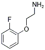 2-(2-氟苯氧基)乙胺 结构式