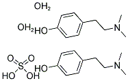 HORDENINE SULFATE DIHYDRATE 结构式