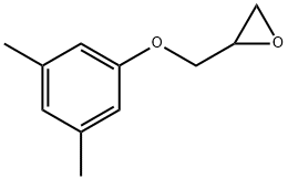 2-[(3,5-DIMETHYLPHENOXY)METHYL]OXIRANE 结构式